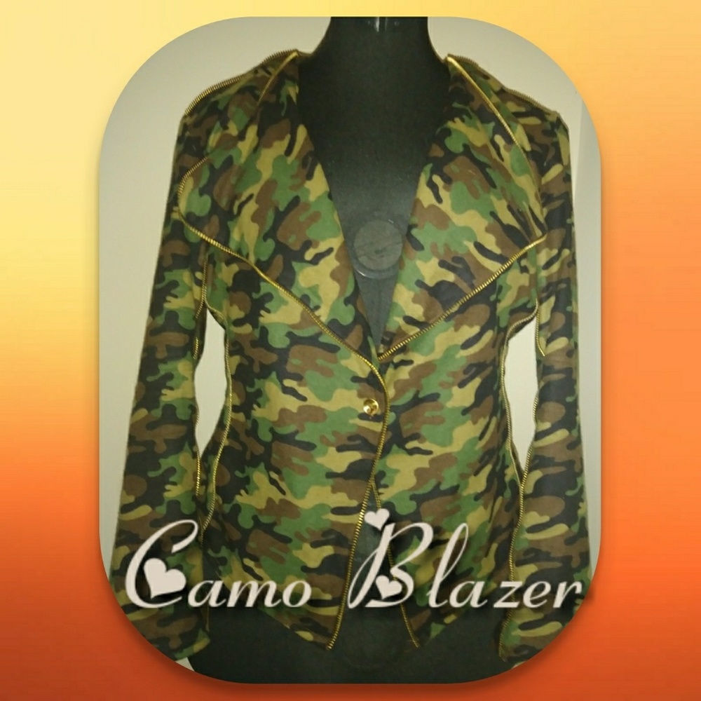 Camo Blazer